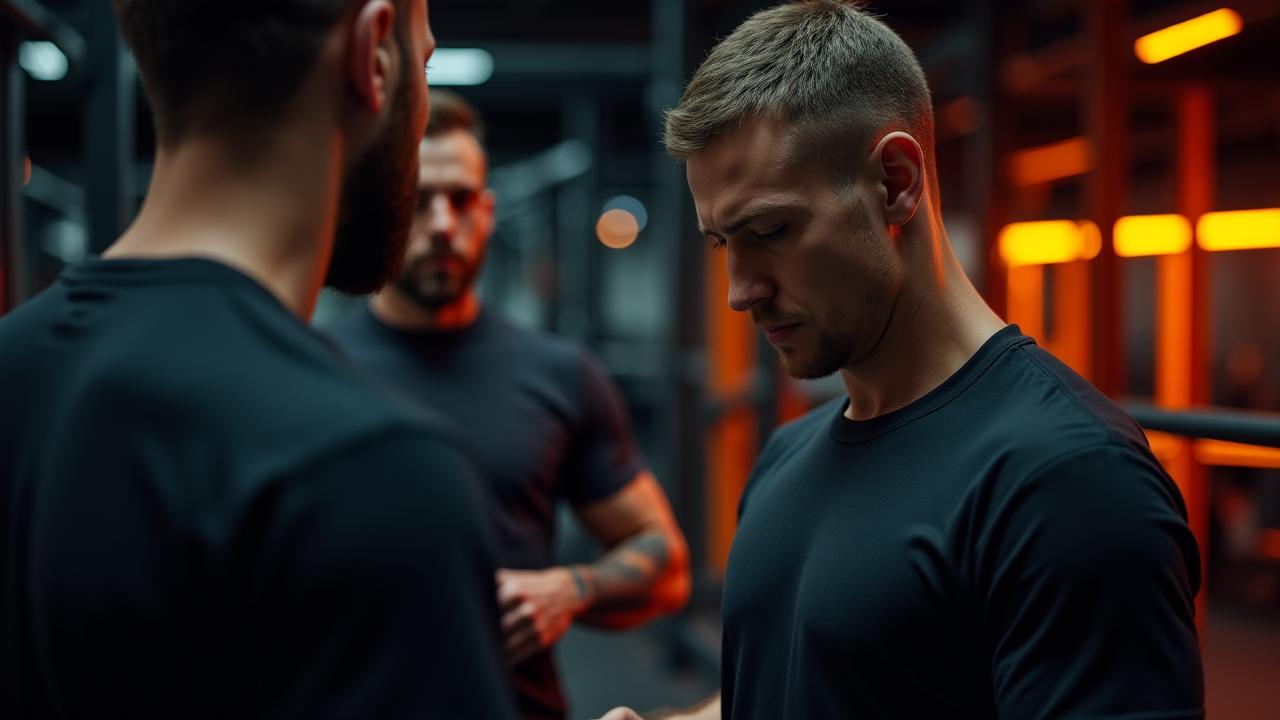 Ejecutivo en Madrid entrenando con personal trainer